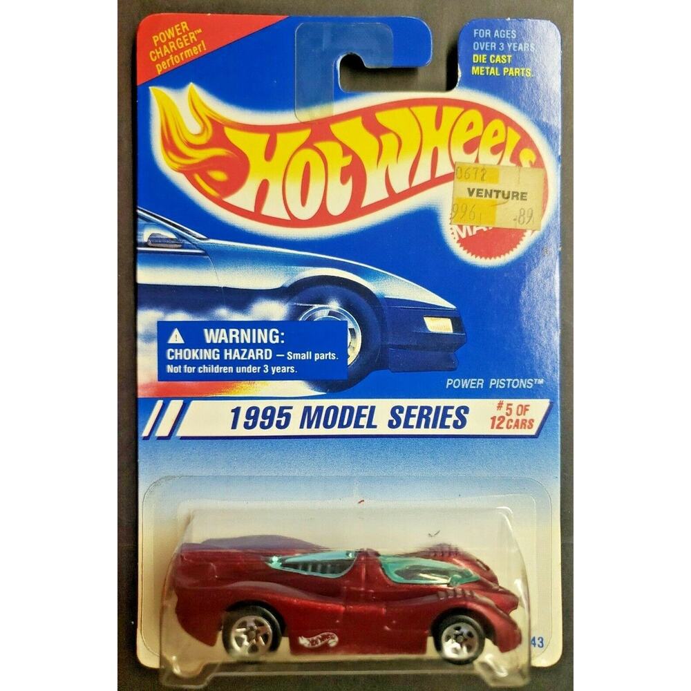 1995 Hot Wheels Power Pistons 5/12 Marron HW11
